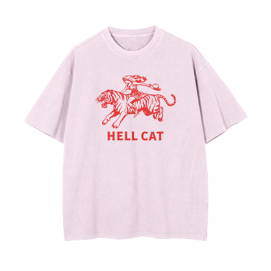 Hell Cat Oversized T-shirt
