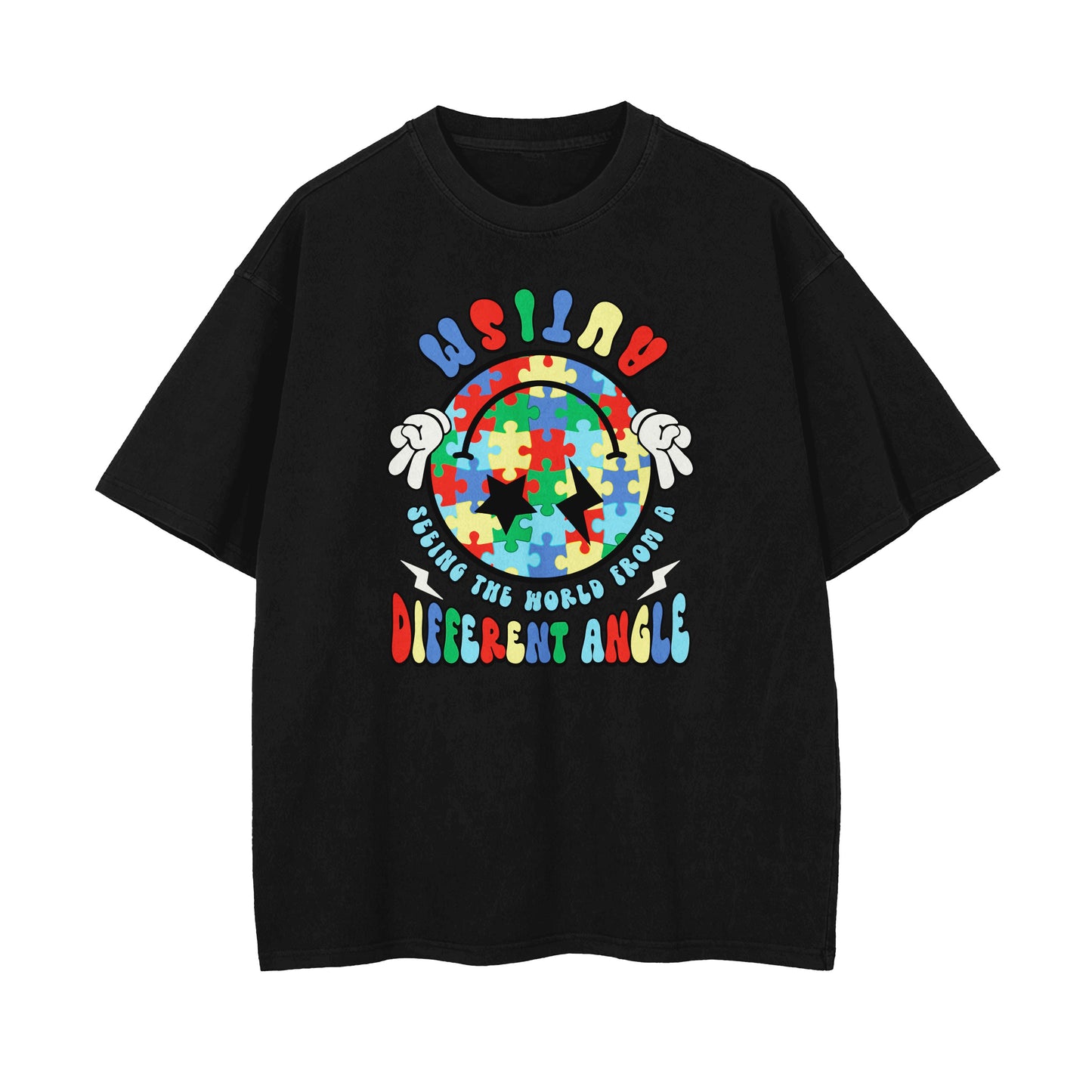 autism t shirt - oversized