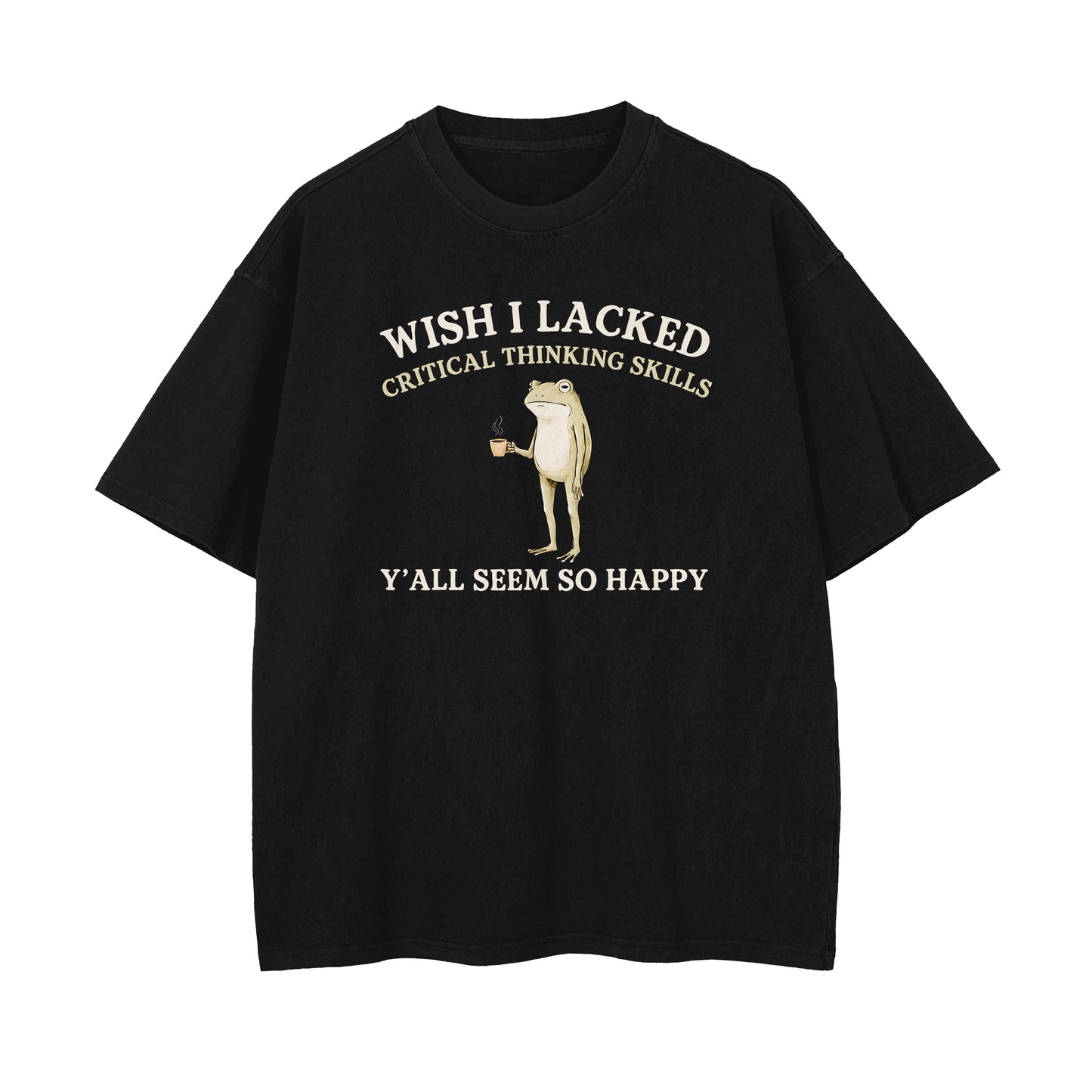 Critical Thinking Skills Oversized T-shirt