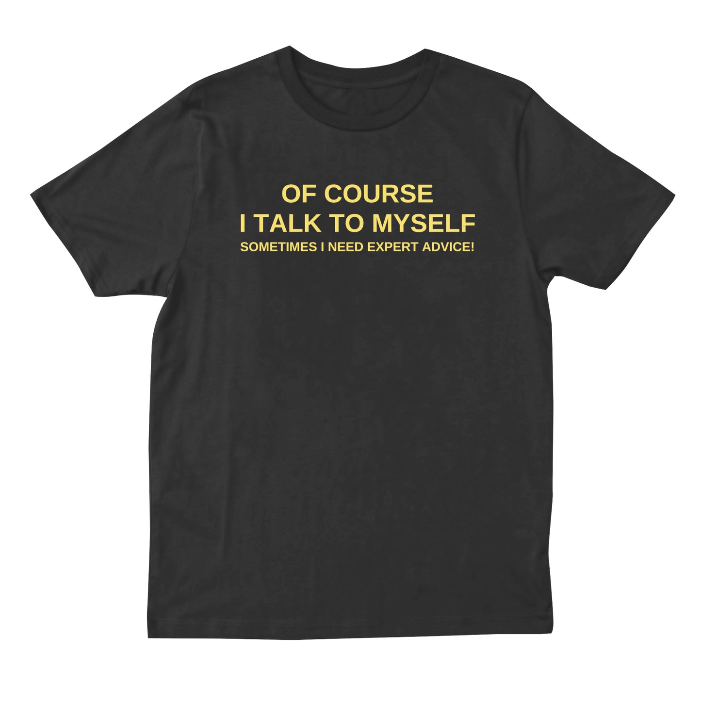 Expert Advice T-shirt - Black