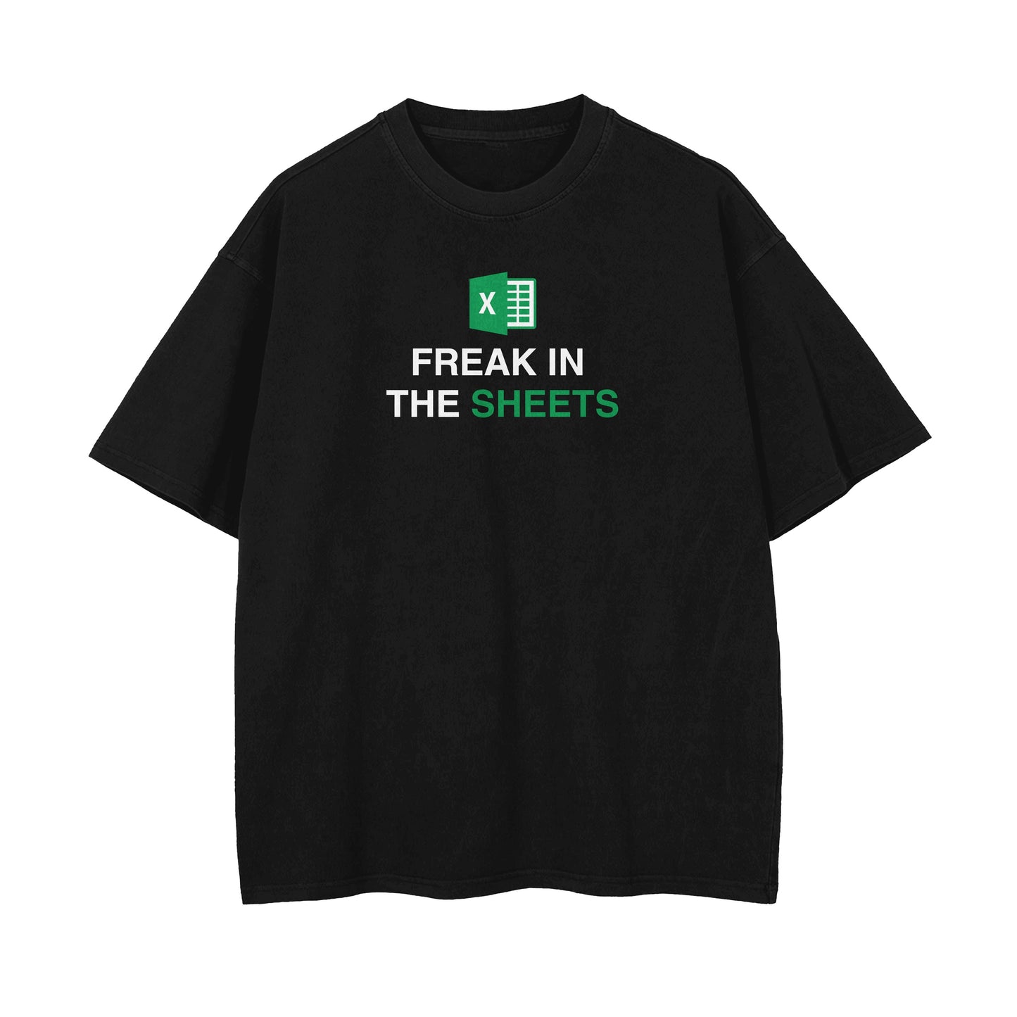 Freak in the Sheets Excel Oversized T-shirt