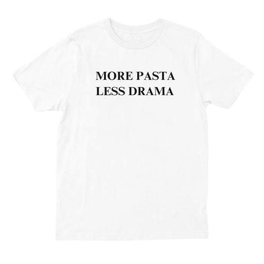 pasta t shirt white