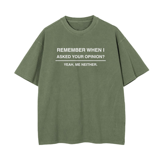 Opinion Oversized T-shirt