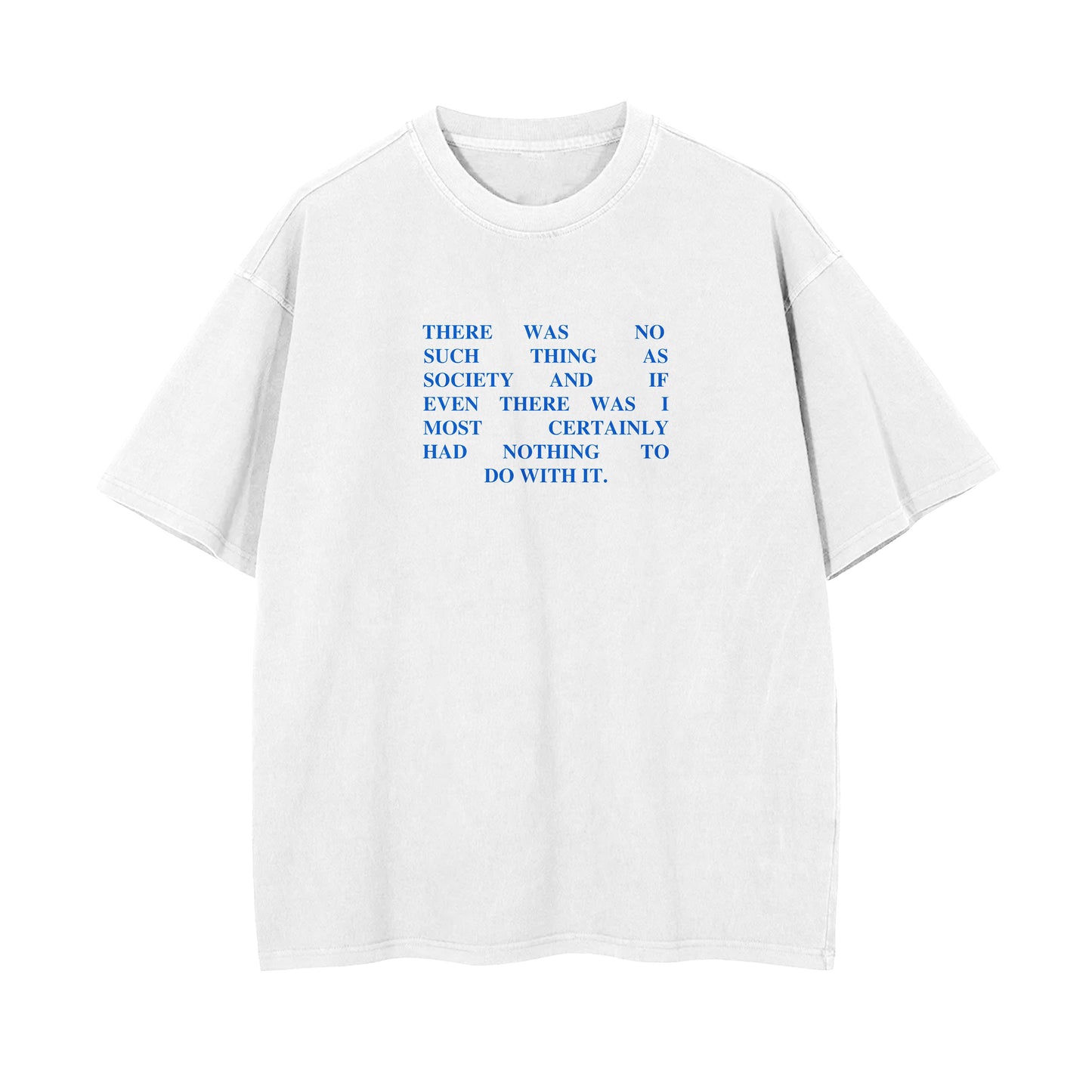Society Oversized T-shirt
