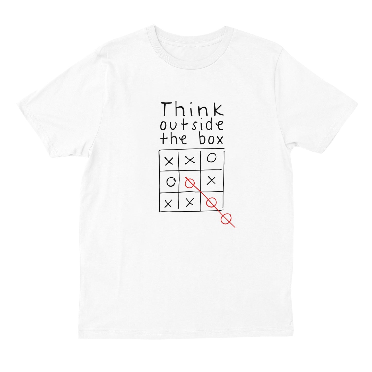 think outside the box - white