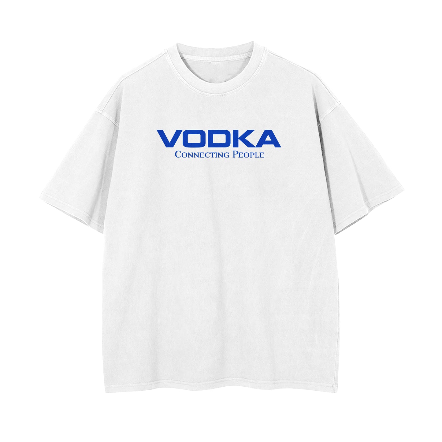 Vodka Oversized T-shirt - white