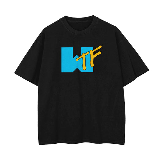 wtf oversized t-shirt - black