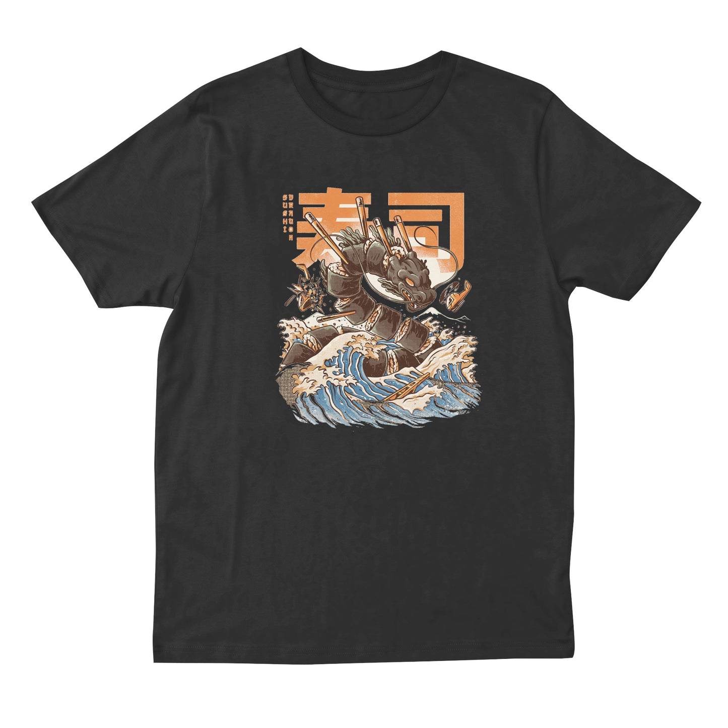 Angry Dragon Roll T-shirt