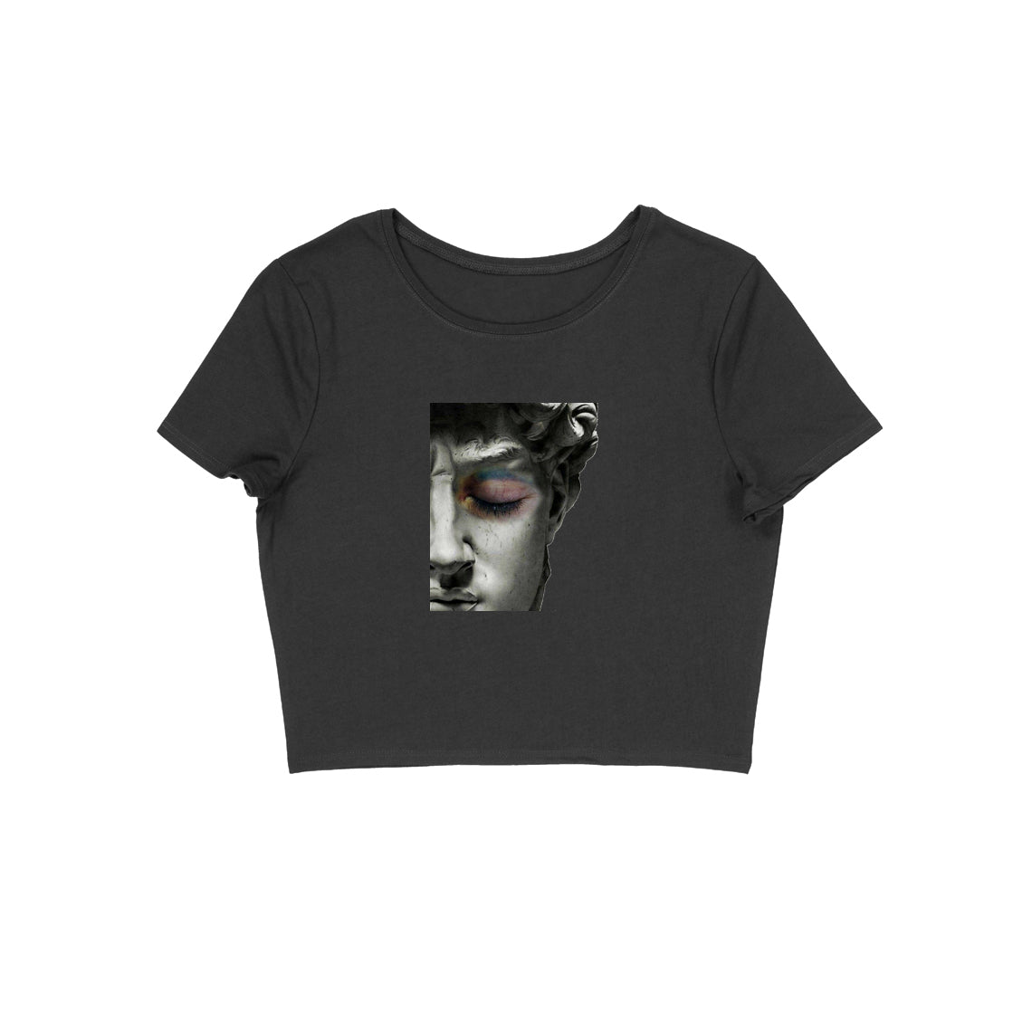 Greek Deep Thinker Crop Top - Provoke India