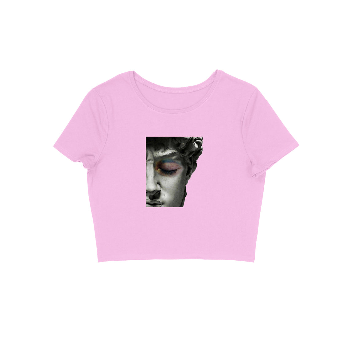 Greek Deep Thinker Crop Top - Provoke India