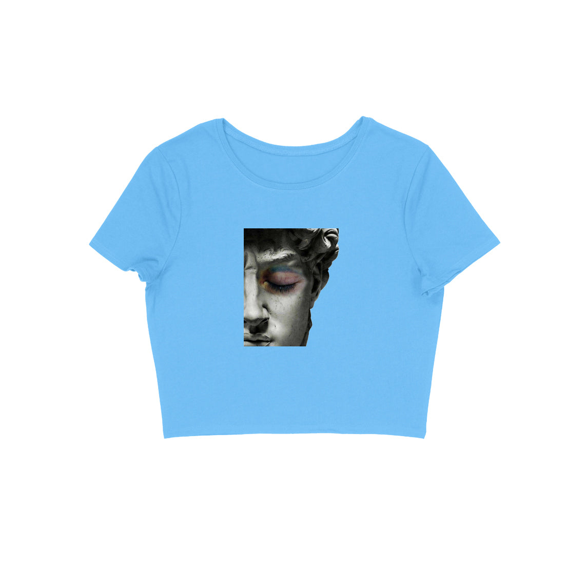 Greek Deep Thinker Crop Top - Provoke India