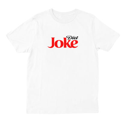 diet joke t shirt - white
