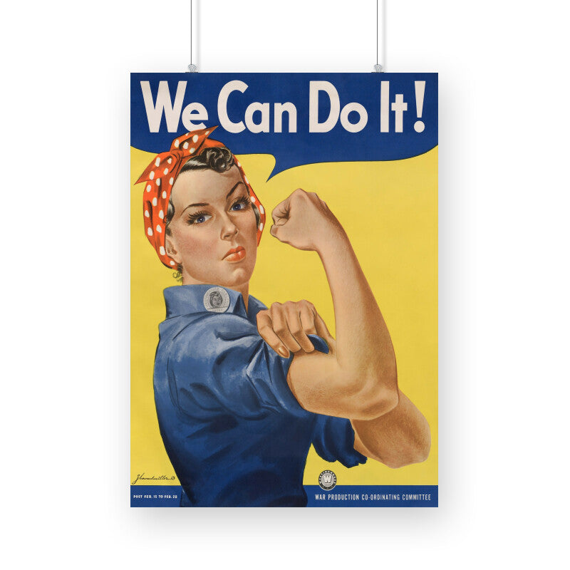 we can do it poster