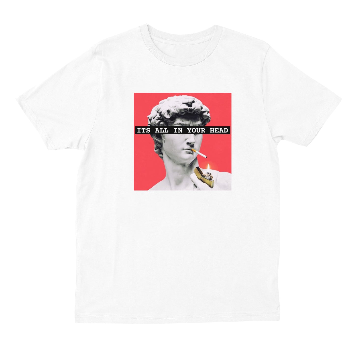 greek god tshirt - white
