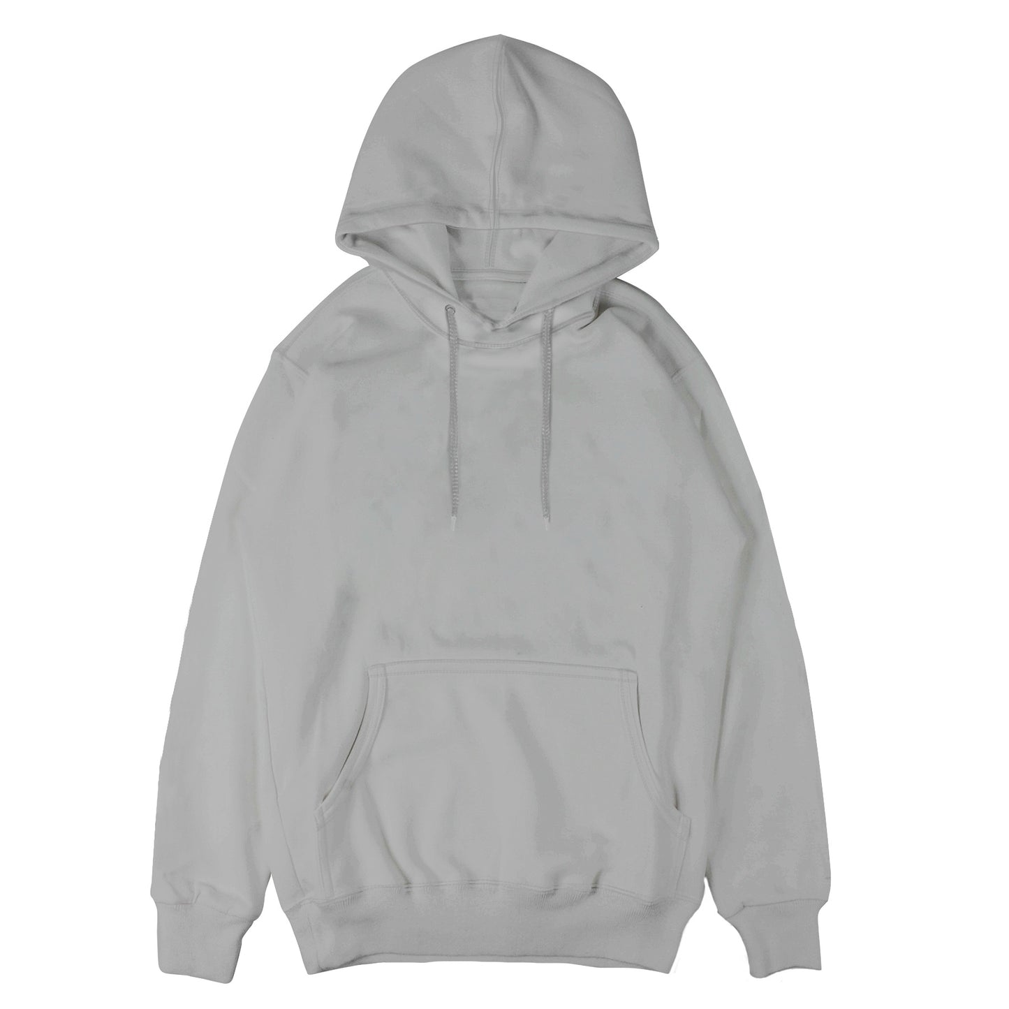 Melange Grey Basic Hoodie