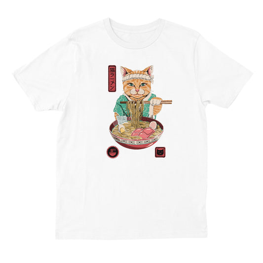 neko ramen cat t shirt