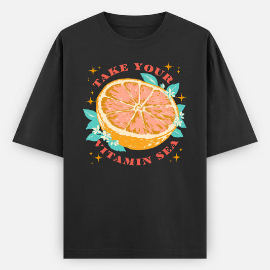 Orange Oversized T-shirt