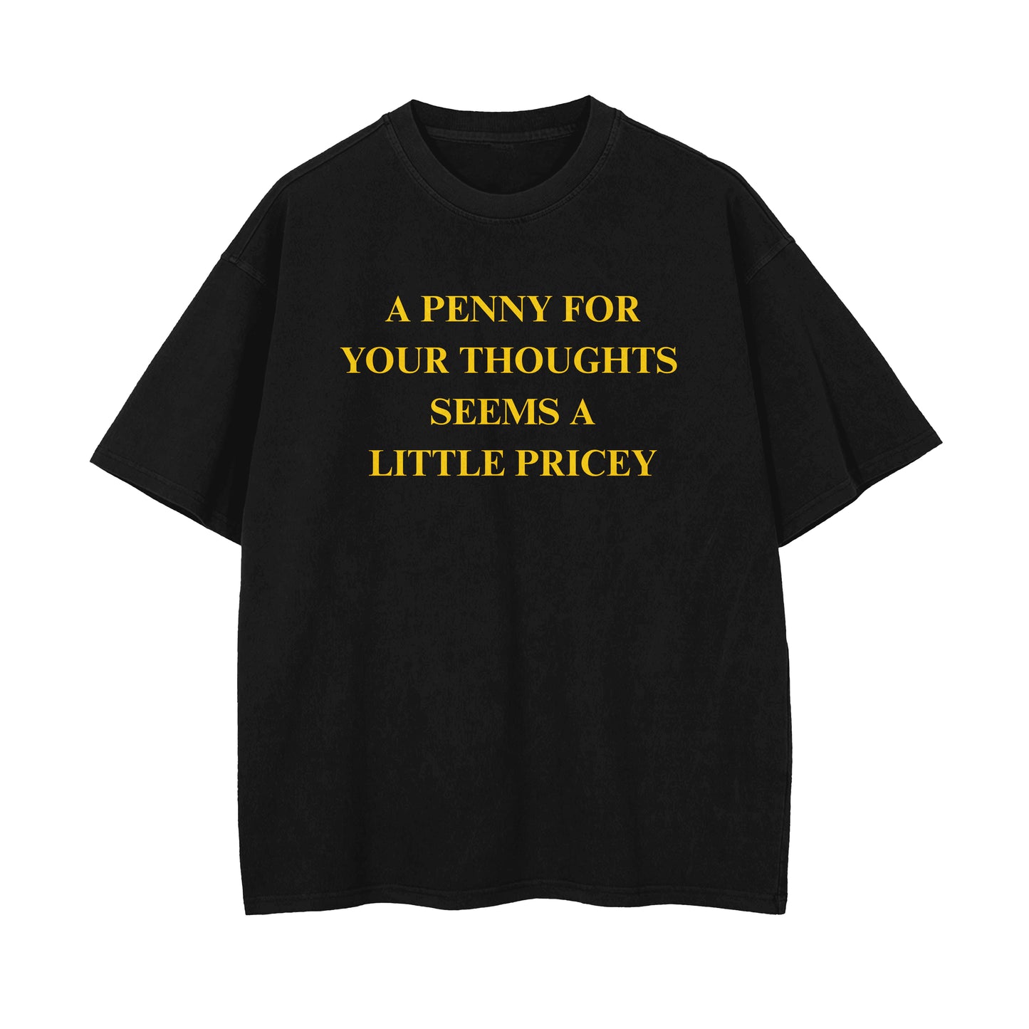 Penny For Your Thoughts Oversized T-shirt