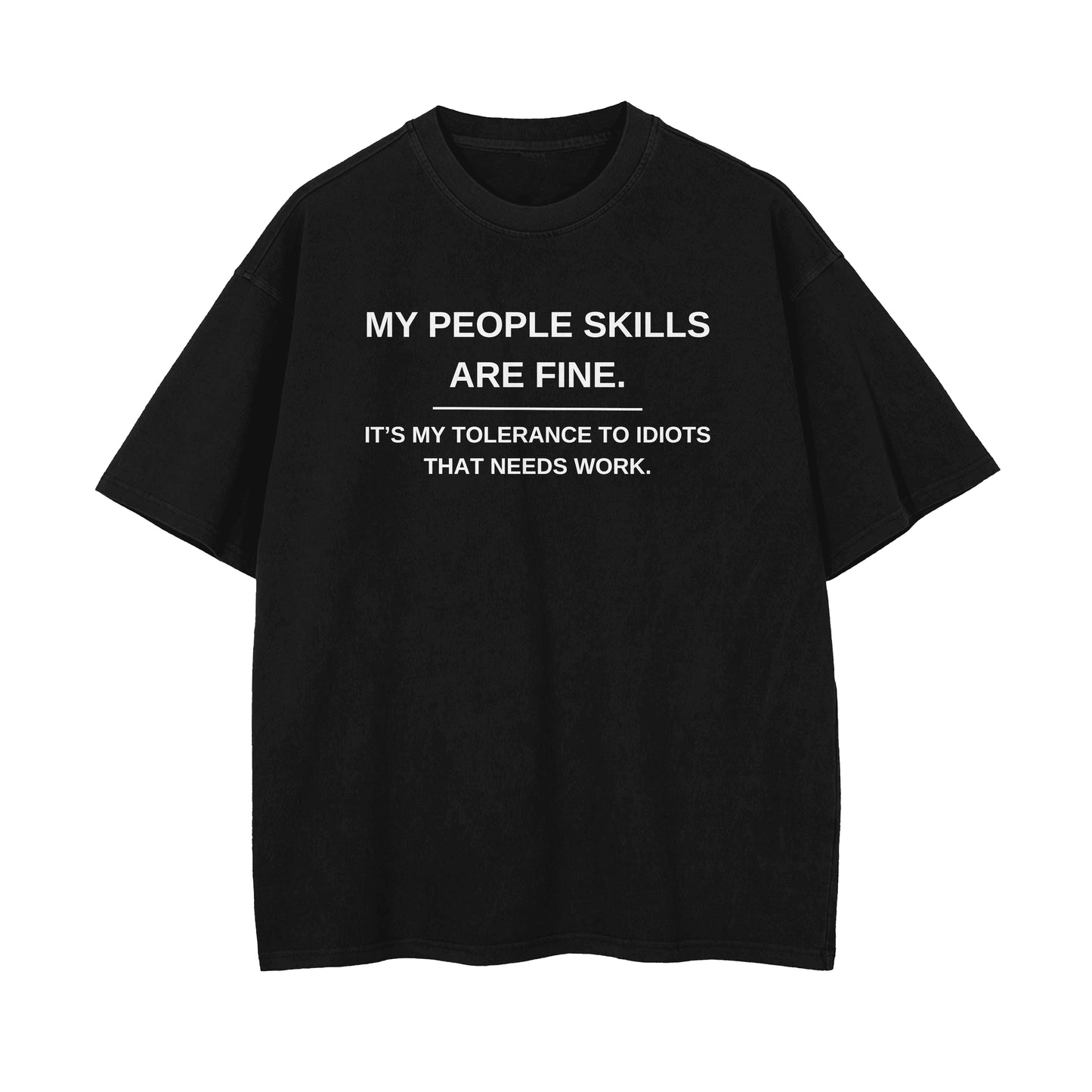People Skills Oversized T-shirt