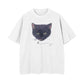 Smoking Cat Oversized T-shirt