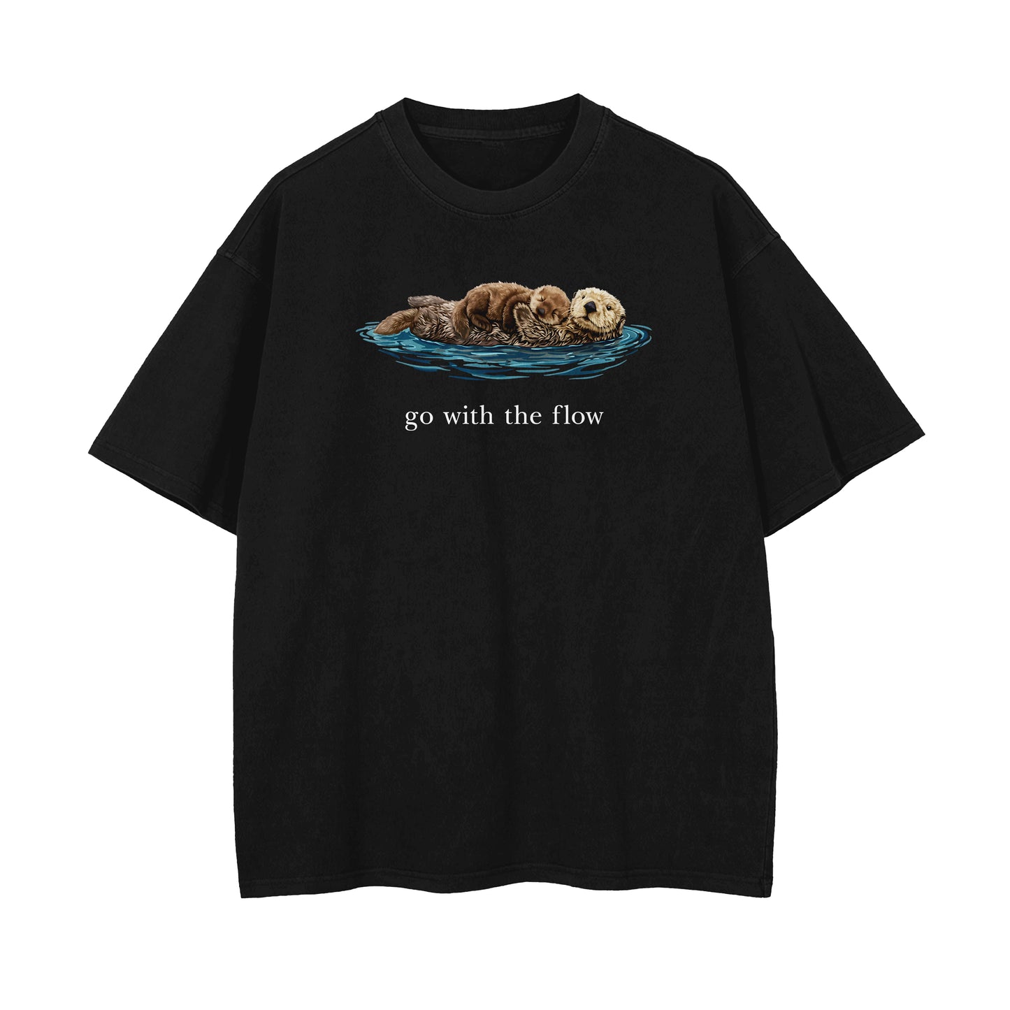 Go With The Flow Oversized T-Shirt