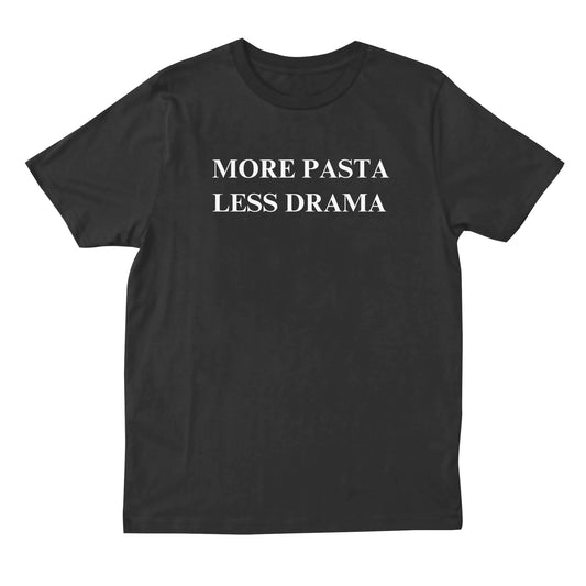 pasta t shirt black