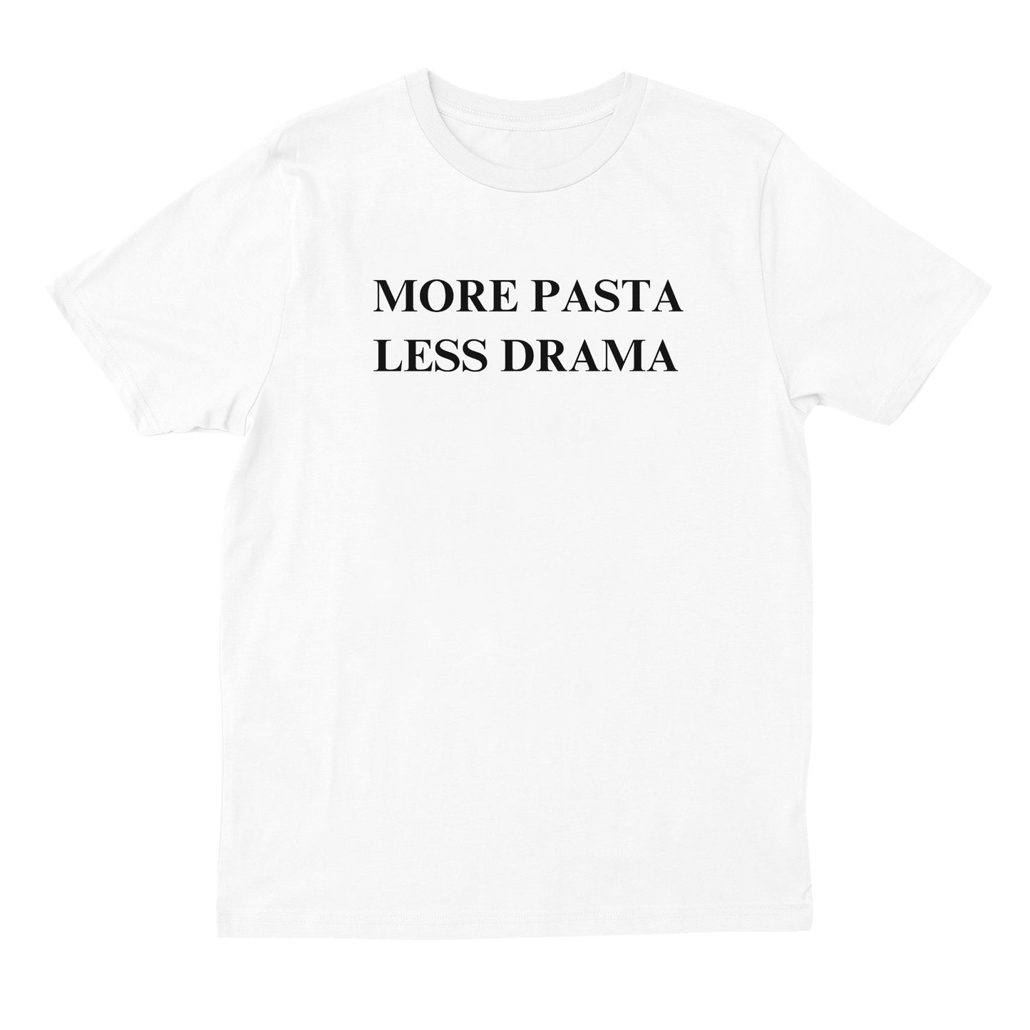 pasta t shirt white