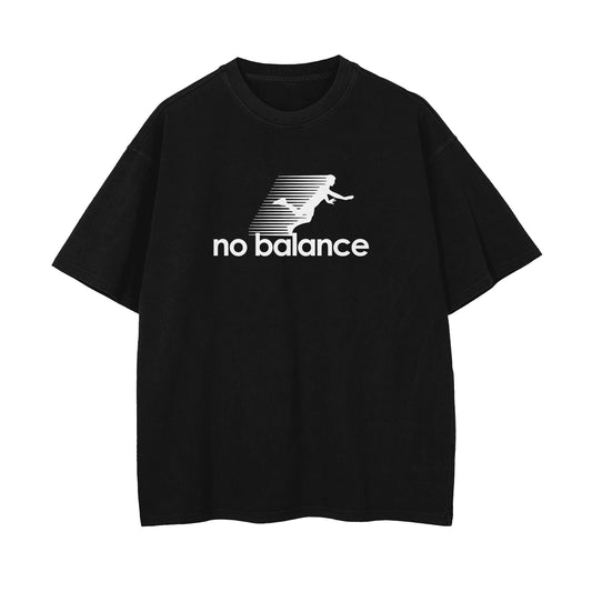 No Balance Oversized T-shirt - Black