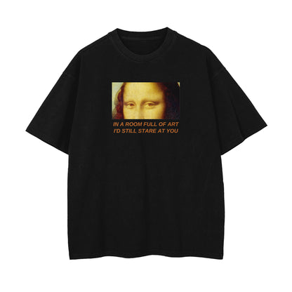 In A Room Full of Art Oversized T-shirt