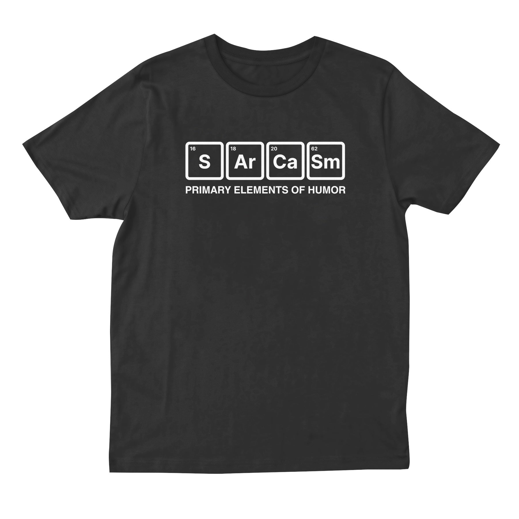 sarcasm t shirt black