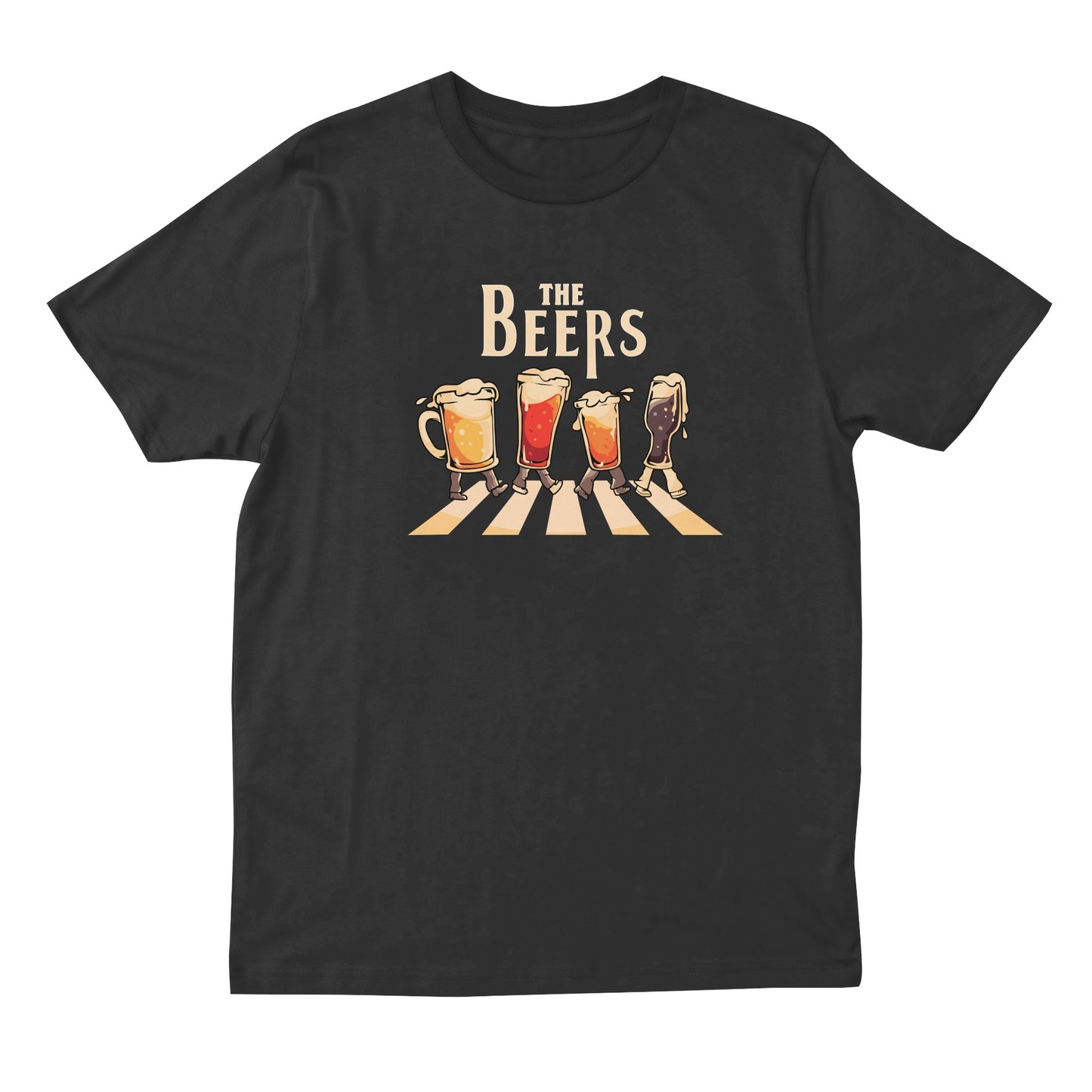 the beers t shirt - black