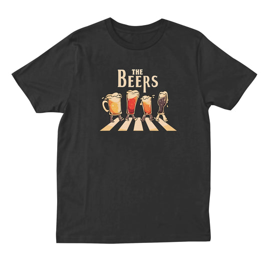 the beers t shirt - black