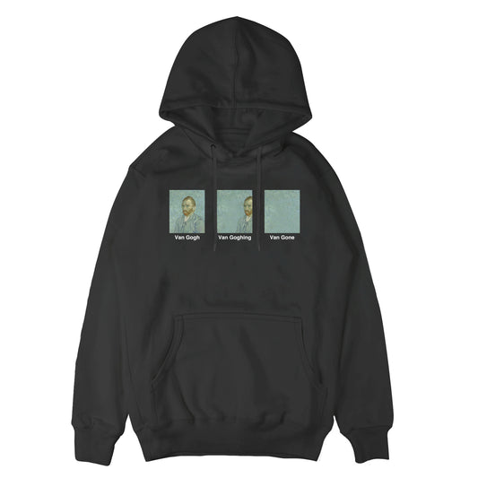 Van Gogh Van Goghing Van Gone Hoodie - Black