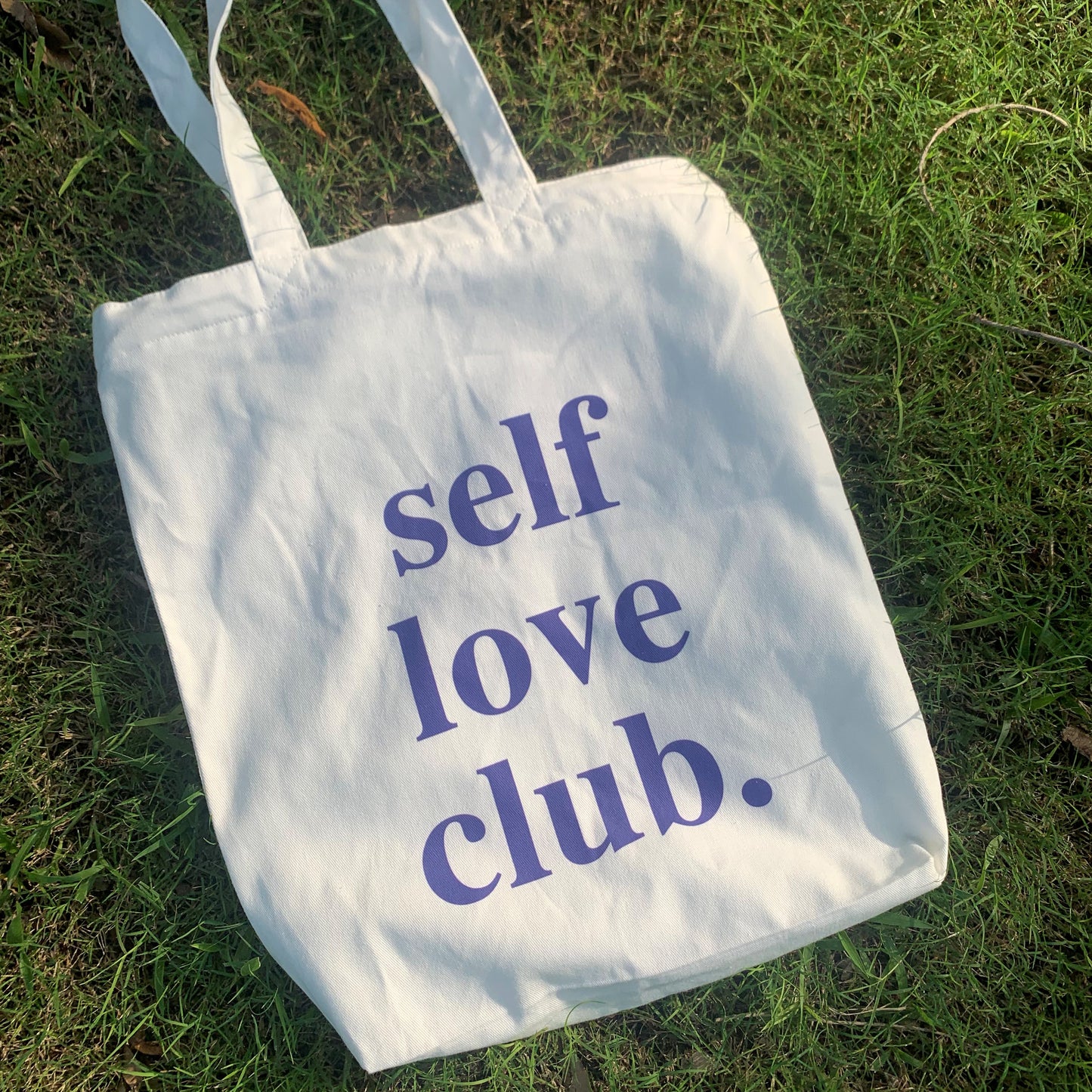 Self Love Club Zipper Tote Bag