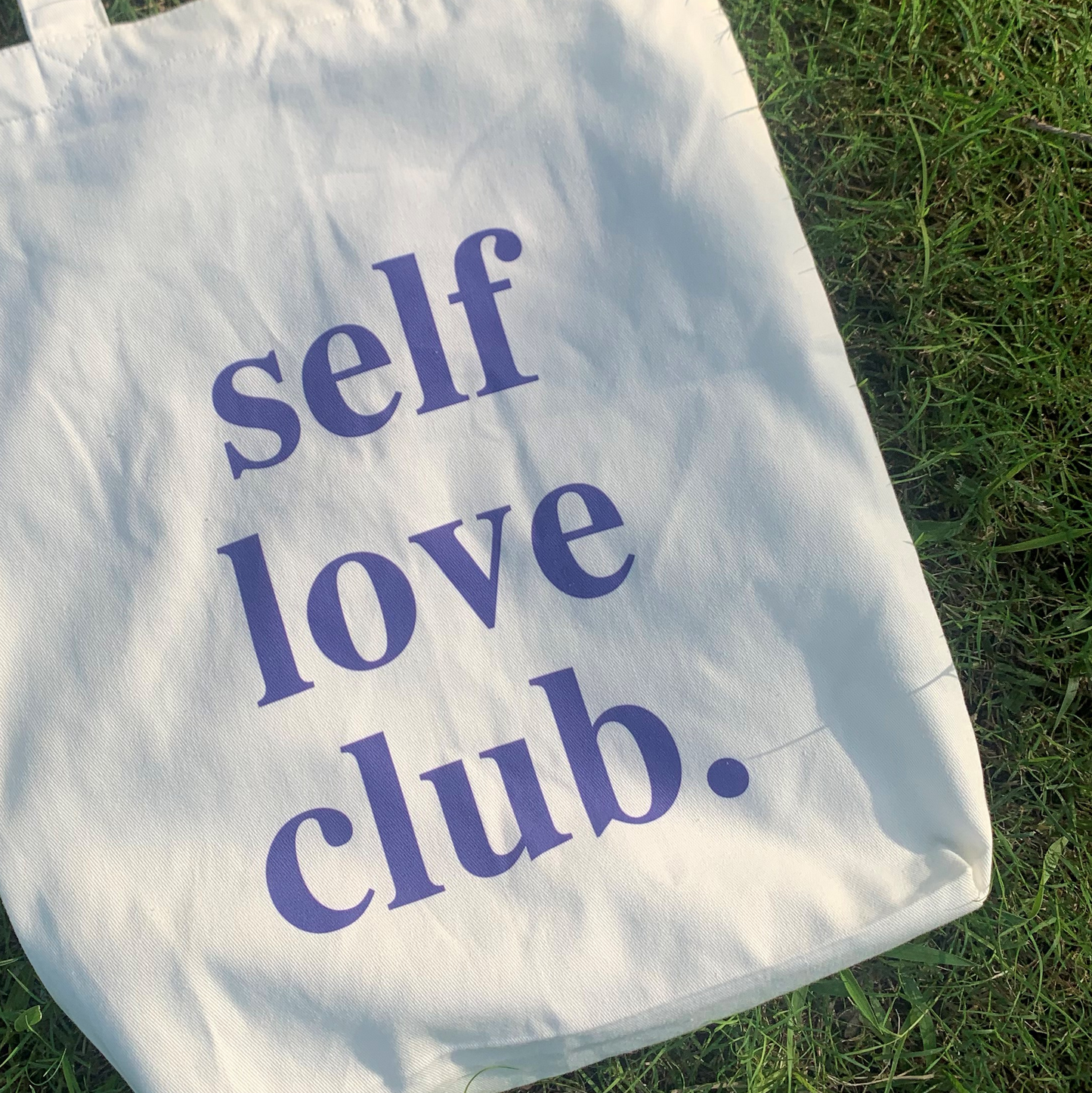 Self Love Club Zipper Tote Bag