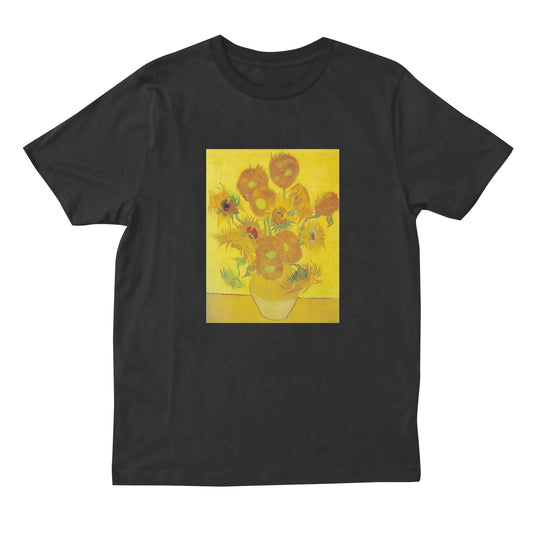 van gogh sunflowers t shirt