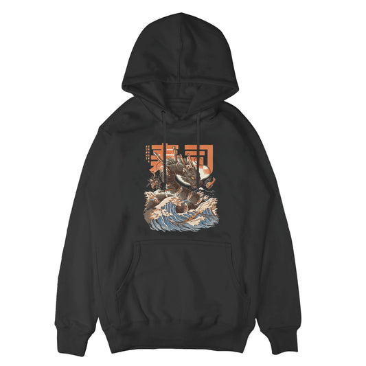 Angry Dragon Roll Hoodie