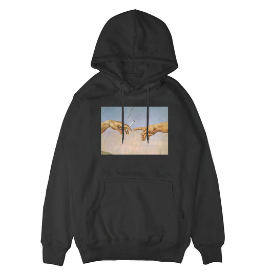 The Creation of Adam Parody Hoodie