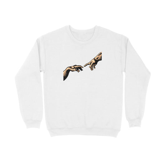 Creation of Adam Michelangelo Sweatshirt