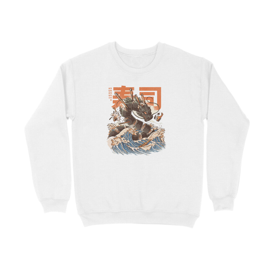 Angry Dragon Roll Sweatshirt