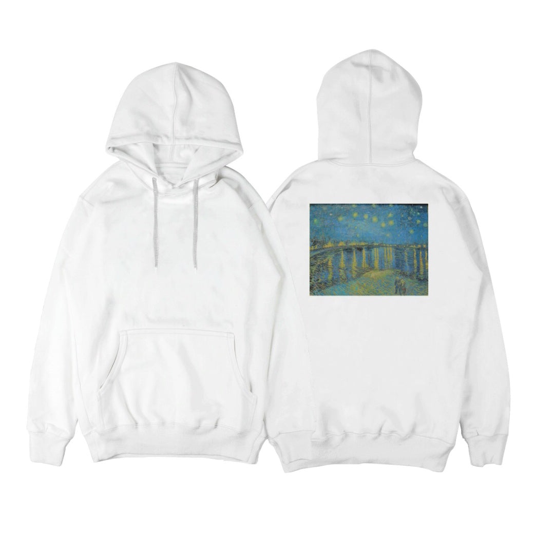 Starry Night Over The Rhone Hoodie