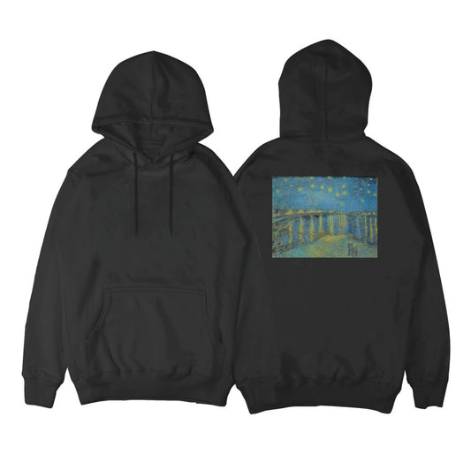 Starry Night Over The Rhone Hoodie