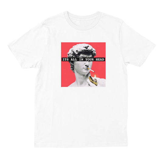 greek god tshirt - white