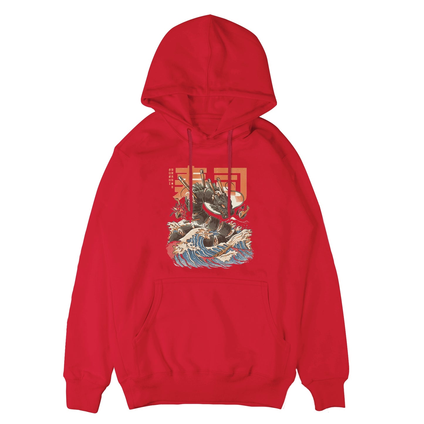 Angry Dragon Roll Hoodie