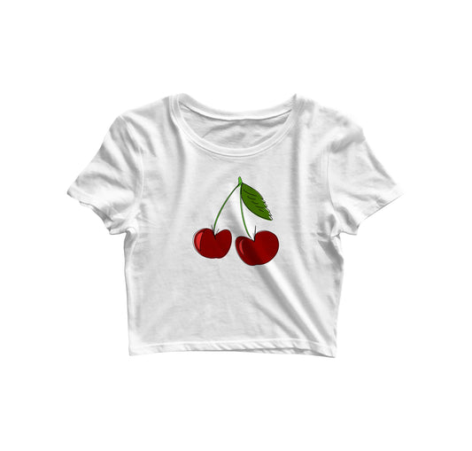 Cherry Crop Top