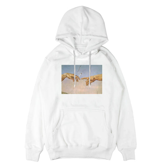 The Creation of Adam Parody Hoodie